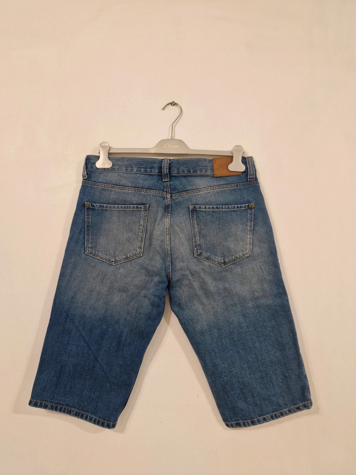 Short jeans de algodão 42 – photo 2